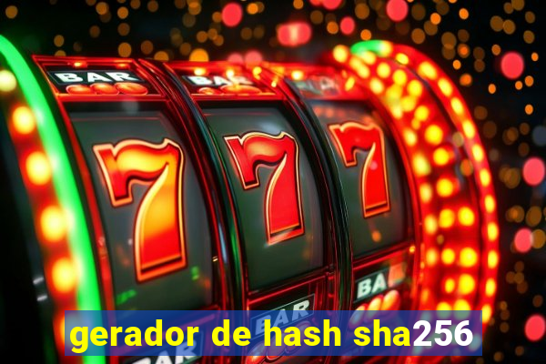 gerador de hash sha256